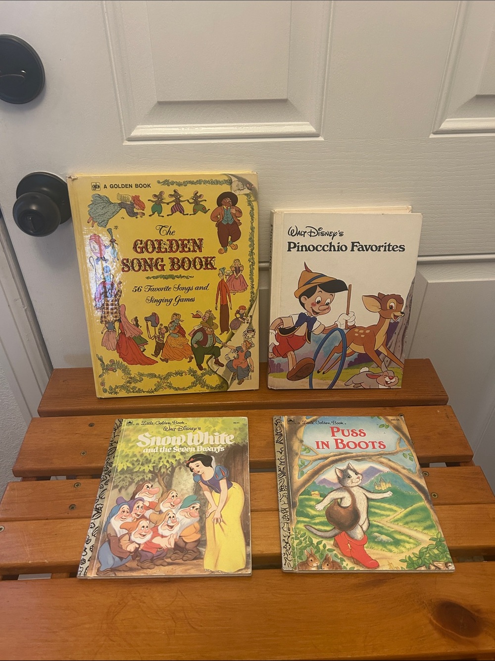 Vintage Disney Books - Snow White/Pinocchio/Sing Along/Etc